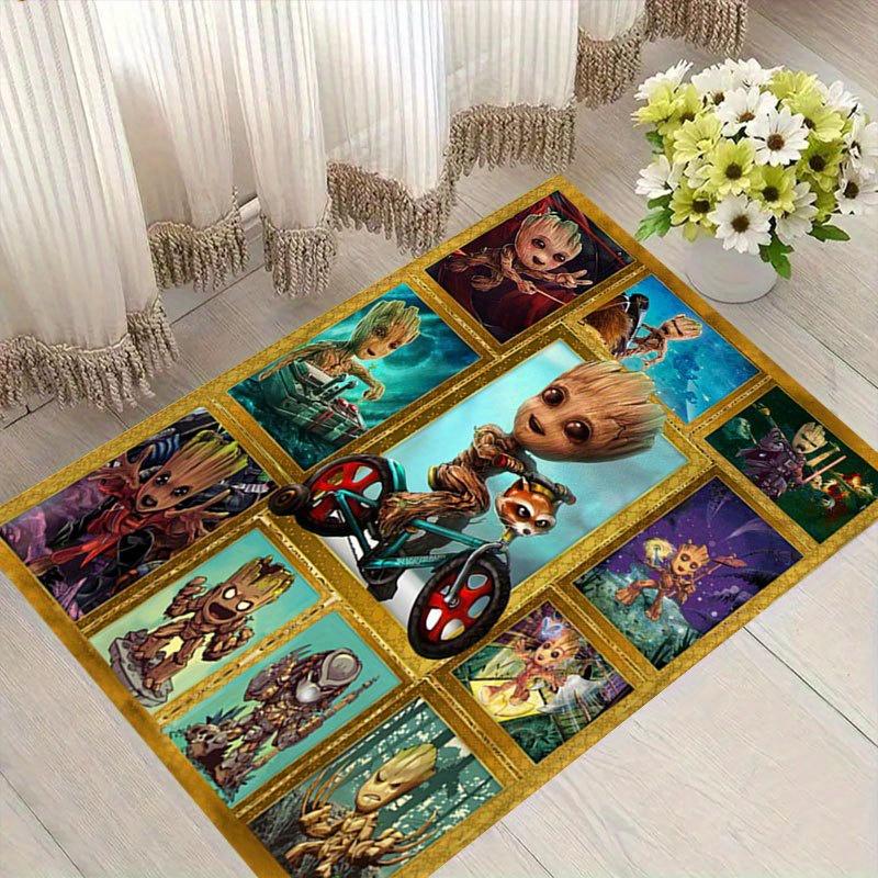 

1pc Disney Cartoon Characters Pattern Carpet Area Rug Non-slip Carpet Hand Washable Floor Mat Suitable For Living Room Bedroom Home Decor Ro 60cm by 90cm