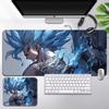 Man Mouse Pad Super Popular Dragon Ball Mouse Pad Son Goku Printing Pattern Large Size Gaming Keyboard Office Desk Mat Super Saiyan Animation Desk Mat