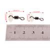 10Pcs 3 Way Luminous Fishing Rolling Swivels Connector Sea Tackle Hook Connector