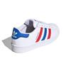 Adidas Originals SUPERSTAR Low top Skateboard Shoes White Blue Red Children Aged 3 7 Years Old FW5850