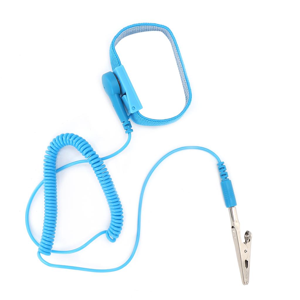 Antistatisches ESD-Armband Blau Sicher Statische Entladung Antistatisches Armband mit Kabel