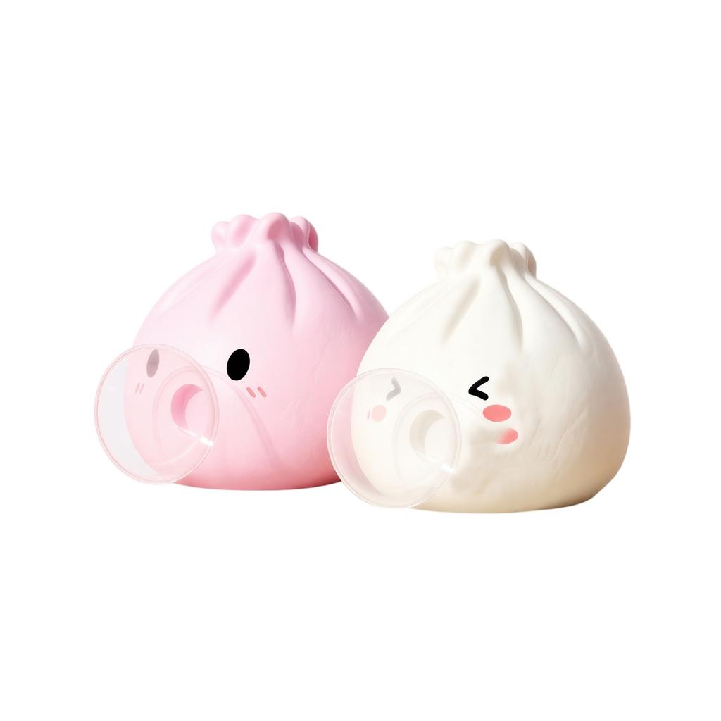 Steamed Bun Toy That Blows, Soft Non-Sticky and Toy, Realistic Food Play Toy