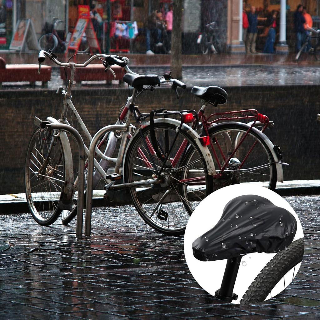 Cyiiifa Bicycle Saddle Cover, Waterproof, Electric Bicycle, Mama's Chari, Electric