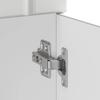 Lucca Kitchen Base Cabinet White Particleboard