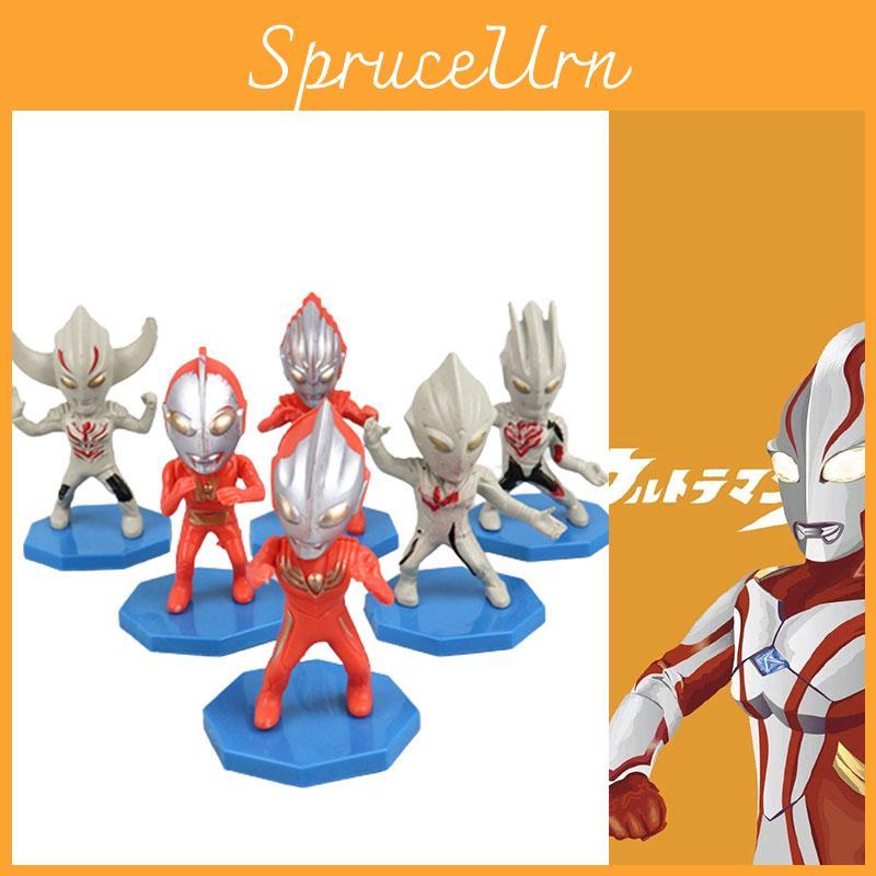 Ultraman Figure Cake Toppers Fun And Easy To Assemble For Kids