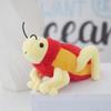 Cute Plush Grasshopper Keychain Toy With Pp Cotton Filling For Bag Decor