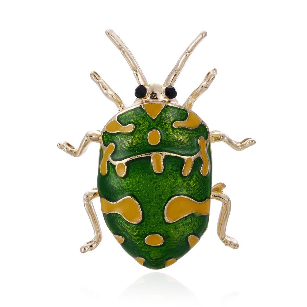 European  American Drip Oil Insect Brooch - Unisex Jewelry Pin