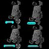 Universal 360° Rotation Mobile Phone Holder for Electric Motorcycles and Food Delivery Riders
