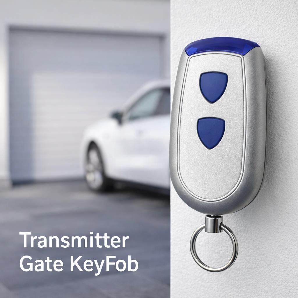 2pcs Normstahl / Crawford EA433 2KS Garage Door Remote Control Rolling Code 433.92MHz  RCU 433 2K Transmitter Gate KeyFob