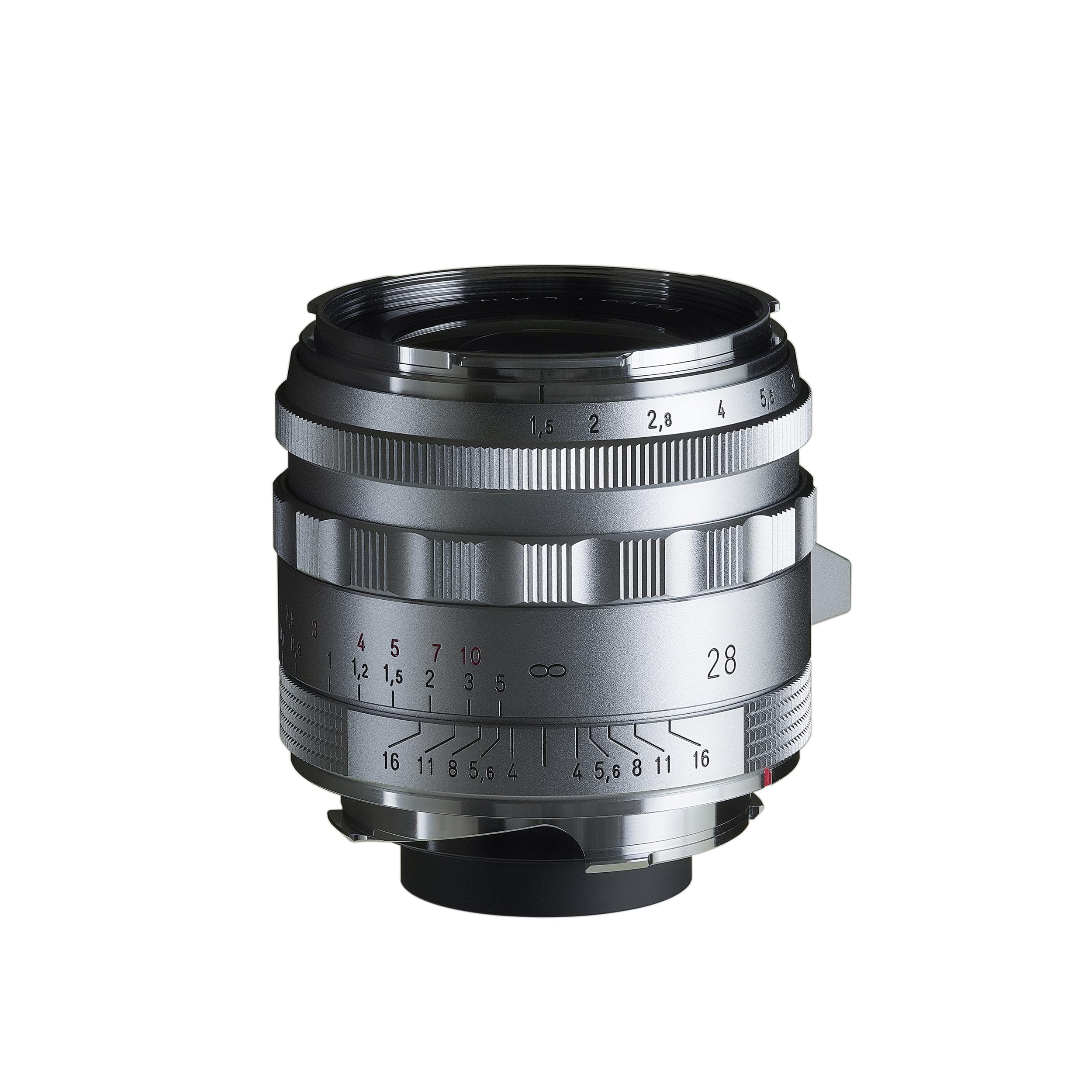 

Voigtlander NOKTON Vintage Line Aspherical Type II Silver VM Mount 28mmF1.5 срібний