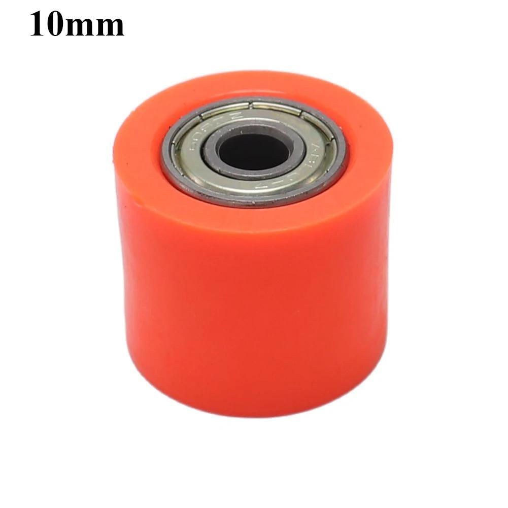 M10 Drive Chain Roller Pulley Wheel Slider Tensioner Wheel Guide For Street Bike Enduro Motorcycle Motocross CRF 10mm