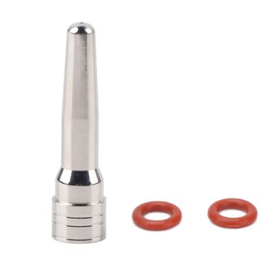 Bico de Vapor de Aço Inoxidável com Anéis de Borracha para Máquina de Café Delonghi EC680 EC685 ECP3420