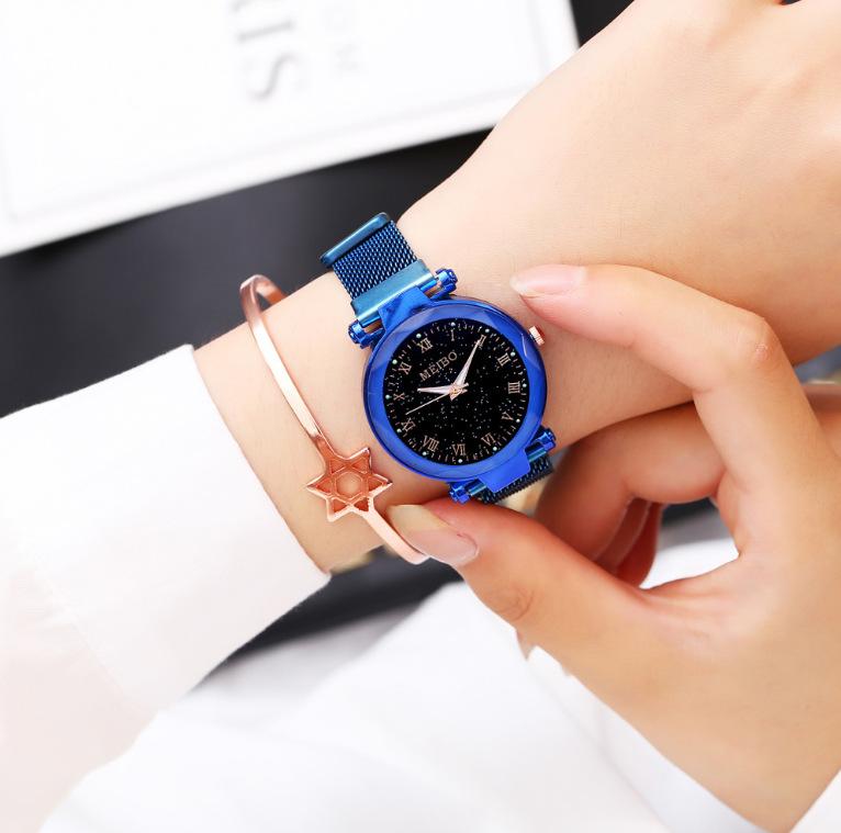 Star Watch, Lazy Milan With Magnet Watch, Watch Lady