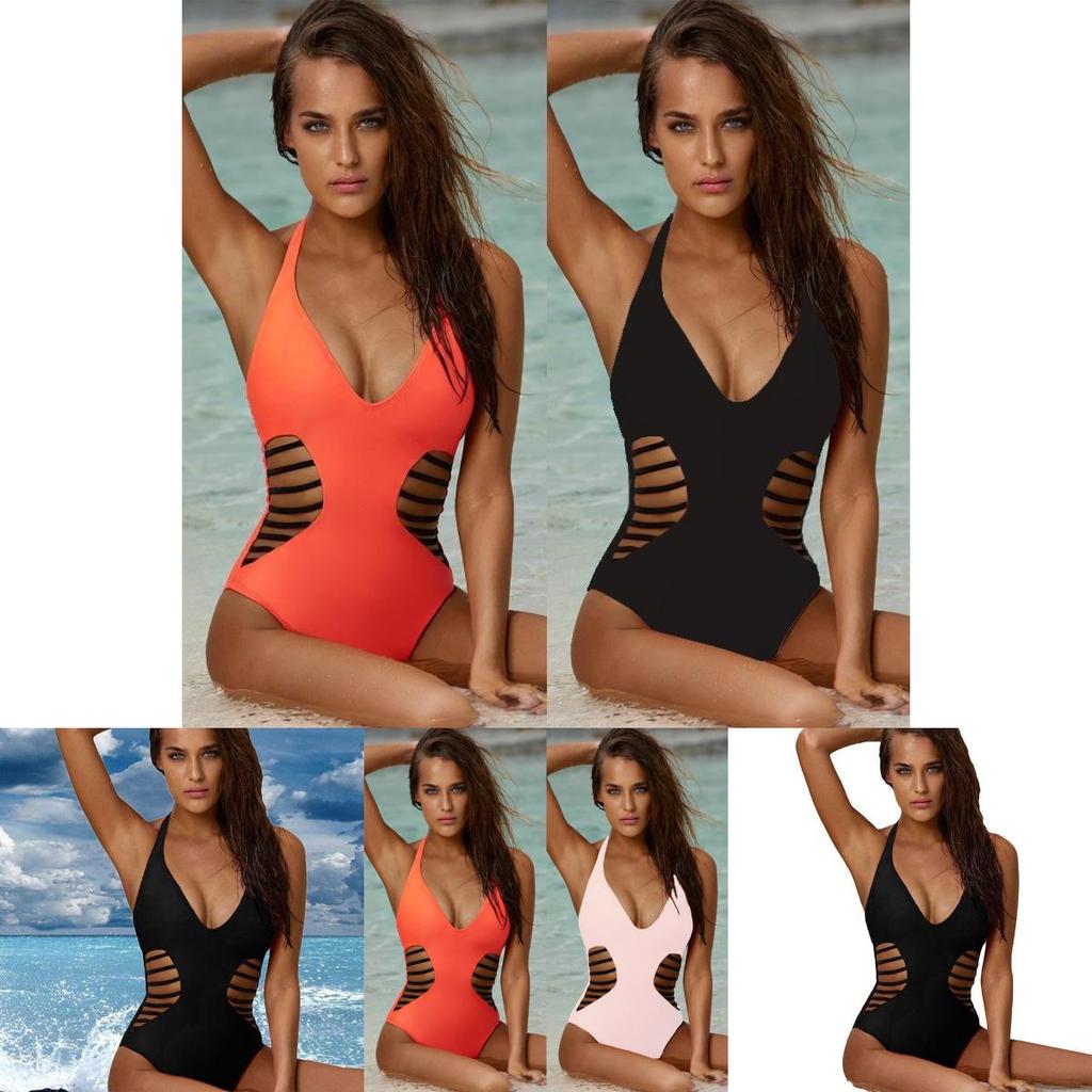 Swimwear Sexy Womans One Piece Swimsuit Monokini Bathing Bikini Padded Push Up