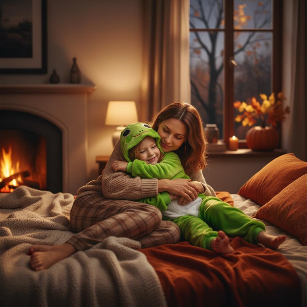 Children's pajamas frog onesie jumpsuit kigurumi children's disguise 122-128 Onesie children 001pcN frog - 122-128