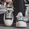 3168 niche canvas shoes men's new platform casual sports board shoes British retro tooling men's shoes