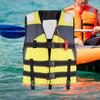 Colete salva-vidas adulto espuma PE poliéster resistente a manchas ajuste seguro fechos de arnês esportes aquáticos barco segurança colete salva-vidas