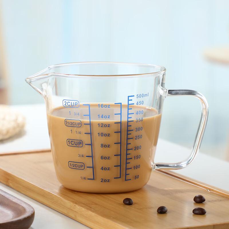 Heat-Resistant Glass Measuring Cup