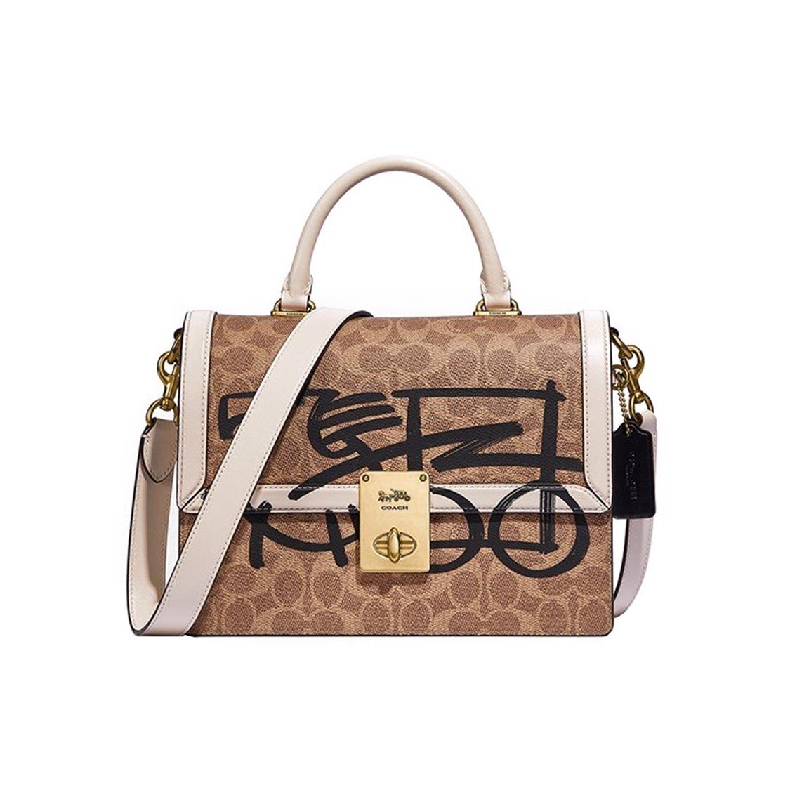 

New COACH Hutton Handbags 5463-B4NQ5 25.9*6.6*19.6CM