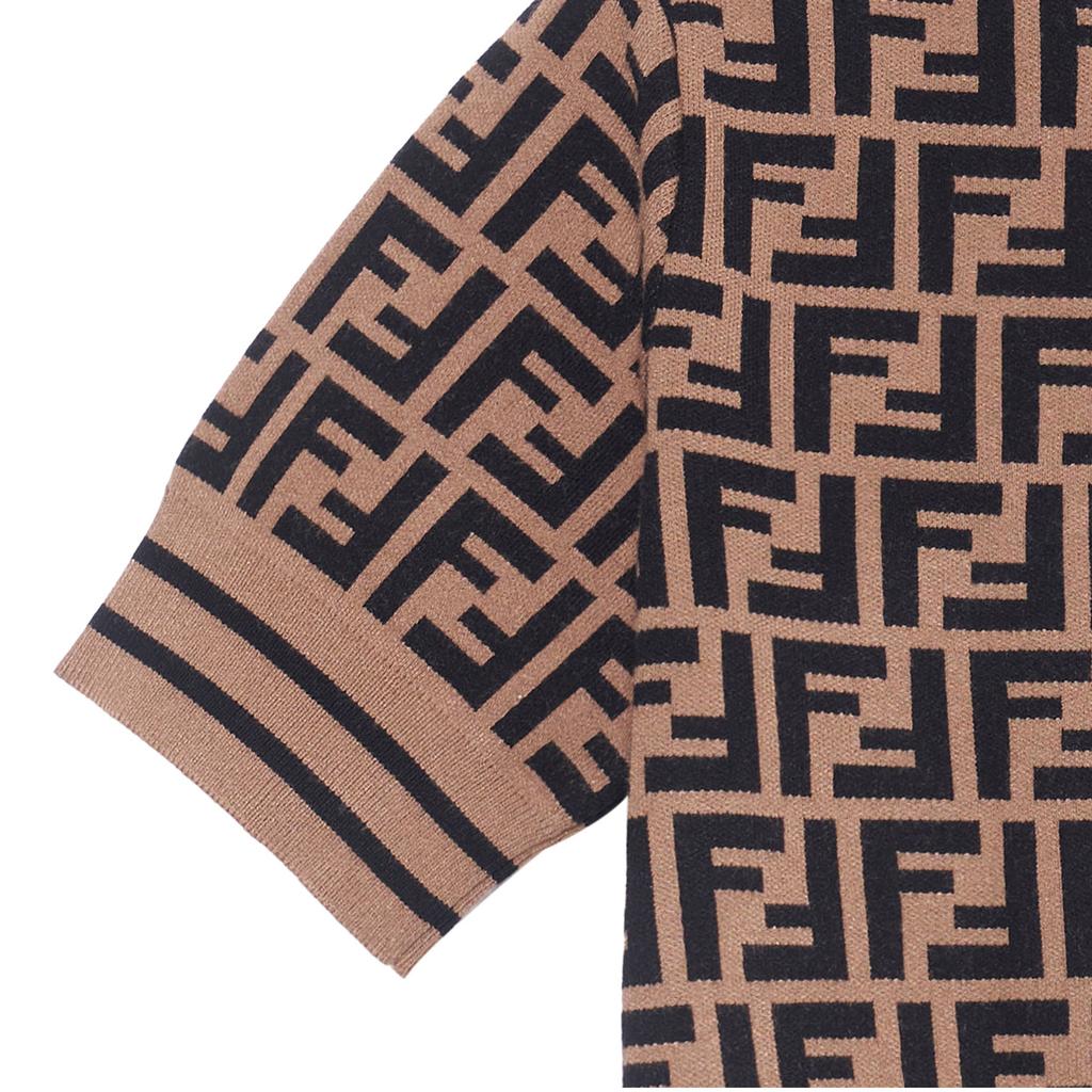 Fendi Kinderpullover Rundhals Mäßig JFG069AEYDF15B6