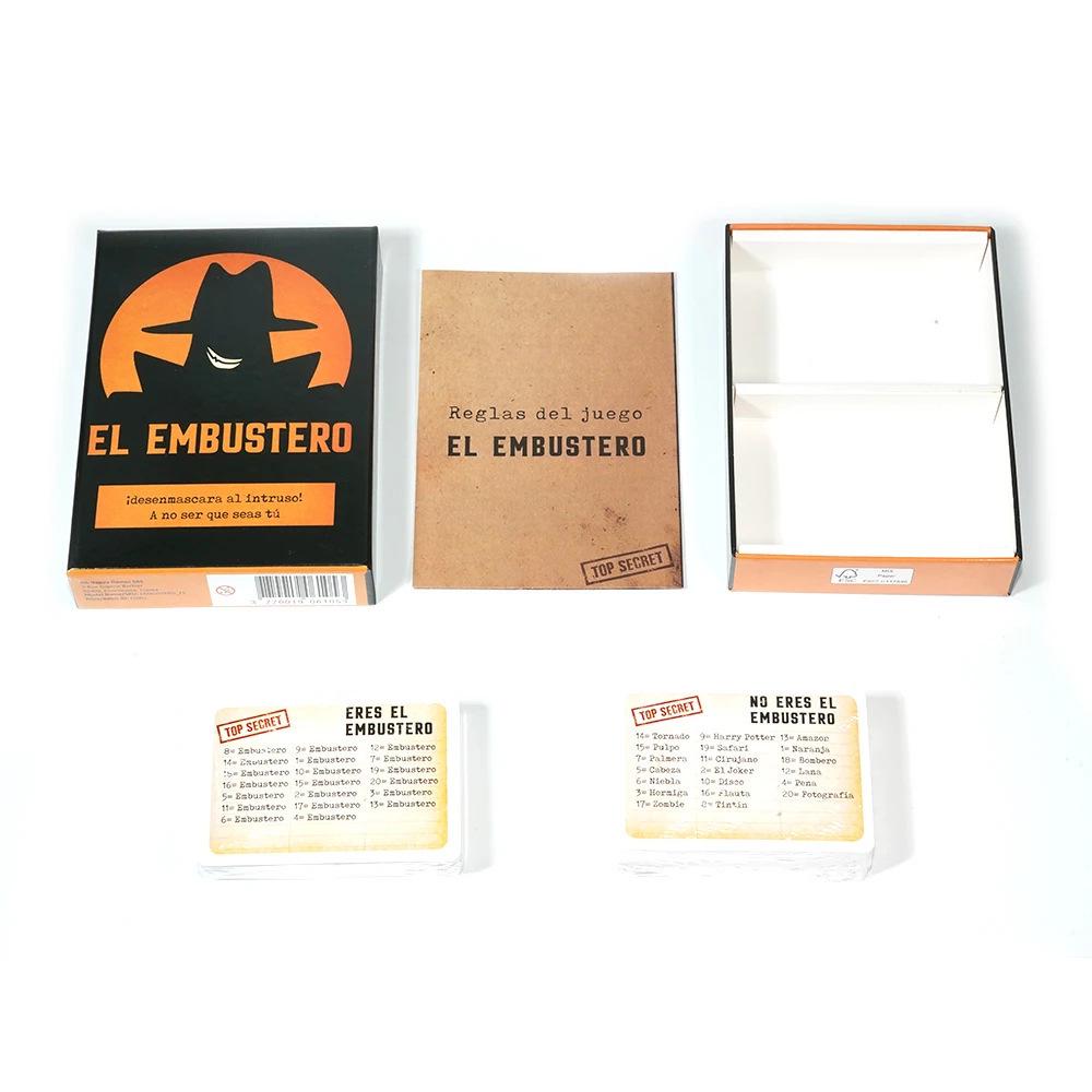 Black Hat Club: Spanish Edition Family Puzzle & Card Game