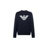 Logo Print Pullover Sweatshirt Men Sweatshirts Dark-Blue 8N1MR6-1JRIZ-F904
