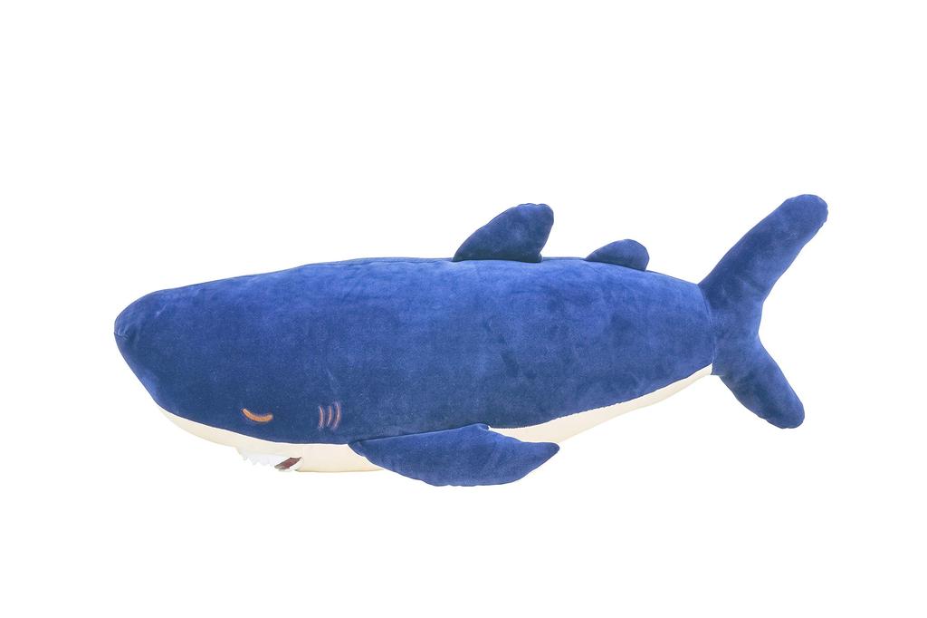 Livheart Premium Sleepy Animals Kamu Kamu Shark Zap Body Large 75cm in Fluffy and Pillow, (Approx. Length), Soft, 68840-63