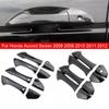 For Honda Accord Sedan 2008 2009 2010 2011 2012 Carbon Fiber Car Sticker Door Handle Cover Trim Accessories Protect Decoration