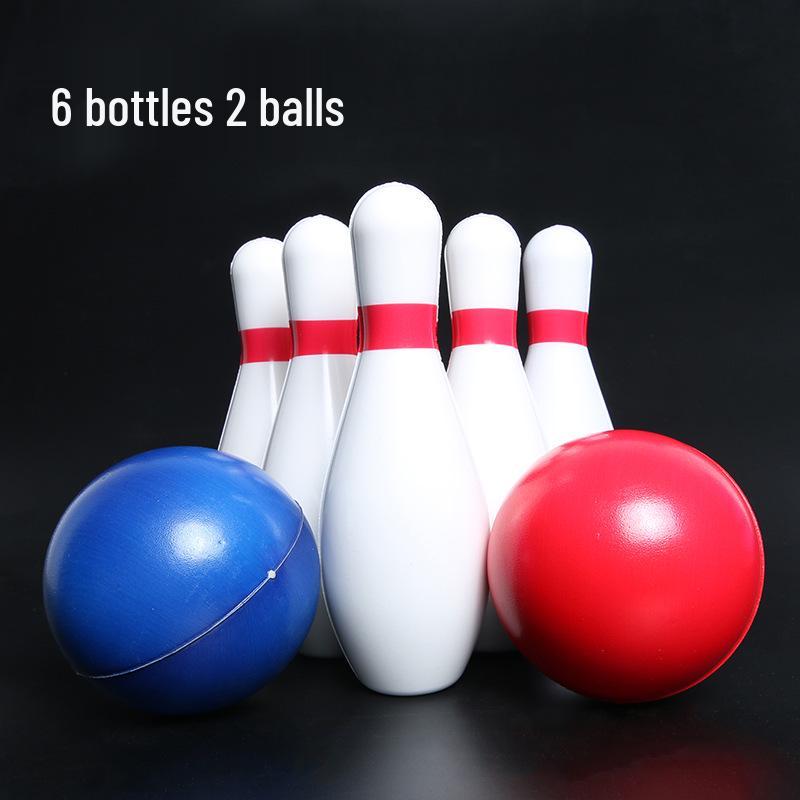 Children's Solid Indoor Bowling Ball - Large, Safe, Parent-Child Sports Toy for Kindergarten Games