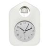 1pc simple metal cartoon quartz alarm clock, living room desktop/bedroom bedside silent night light clock