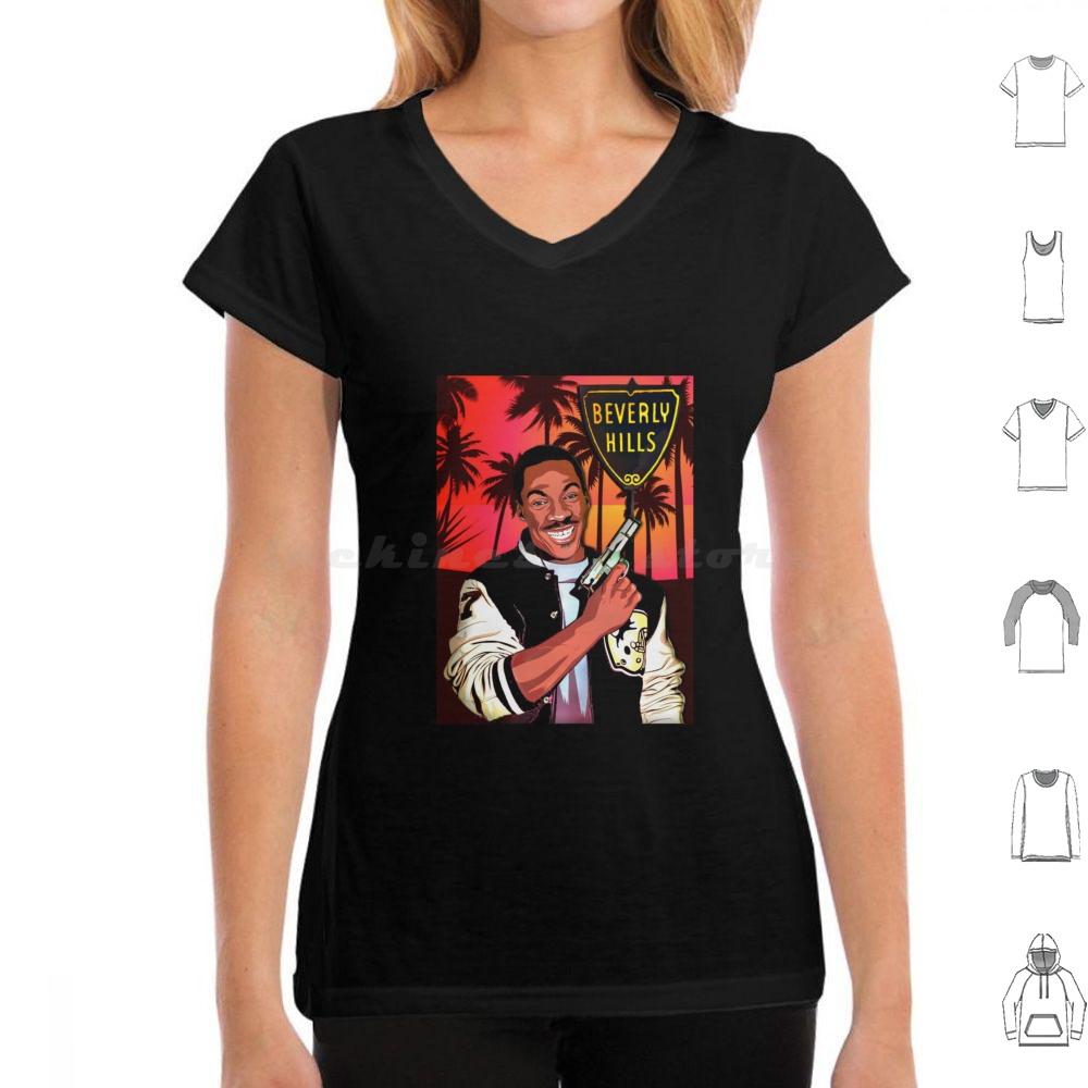 Beverly Hills Cop T Shirt Cotton Men Women DIY Print Beverly Hills Cop Eddie Murphy Comedy 80s 90s Film Movies Coming To