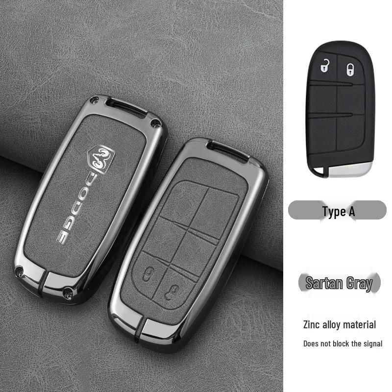 Dodge Journey Key Case for 2013-2016 Models - Metal Car Buckle Included