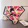 Light Luxury Fashion Simulation Silk Printing Square Scarf Shawl Scarf High-end Neck Small Square Scarf Headscarf Silk Scarf Women