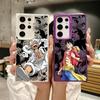 One Pieces Case For Samsung S26 S25 S24 Ultra Luffy Cases For Galaxy S23 S22 S21 FE S20 Ultra S26 Plus 5G Shockproof Phone Cover
