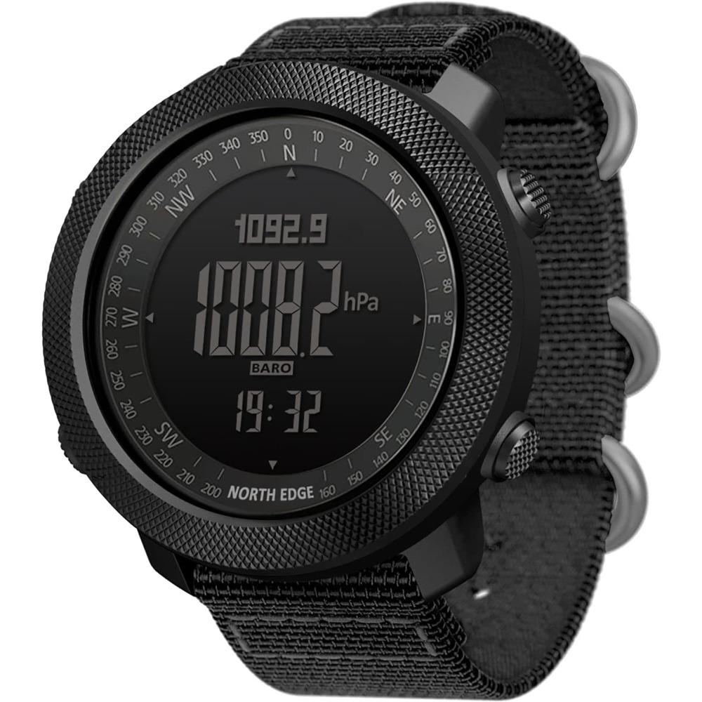 Tactical Watches for Men Digital Outdoor Survival Military Rock Solid Digital Watches with Durable Band, Steps Tracker Pedometer Calories Apache