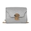 Chic Street Fashion Pu Leather Small Square Bag With Stitching Detail For Daily Use