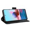 Flip Case for Xiaomi Redmi Note 10 Pro, Card Slot, Black