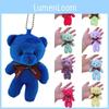 Super Soft Short Plush Teddy Bear Keyring Doll Toy