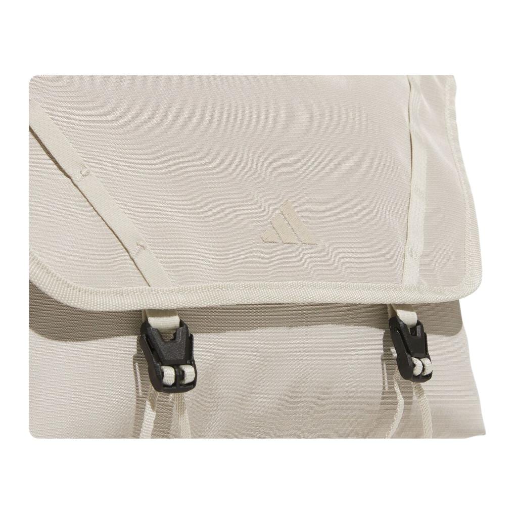 Adidas Recycled Polyester Crossbody Bags Unisex Gray Putty KR2587