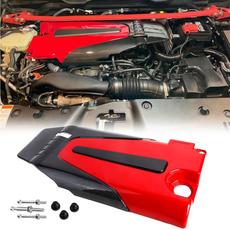 Cubierta delantera del motor del coche Capó Cubierta antipolvo Accesorios Aptos para Honda Civic 2016-2021(Solo para el modelo de 1,5 L)