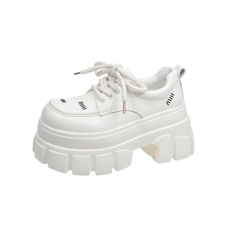 

Лоферы 2025 новые туфли на высоком каблуке jk маленькие кожаные туфли женские черные туфли маленькие туфли на платформе женские 39