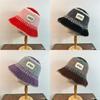 Wool Blend Bucket Hat With Wide Brim For Autumn Winter Outdoor Casual Wear