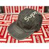 Used Supreme Denim Camp Cap Black Box Logo
