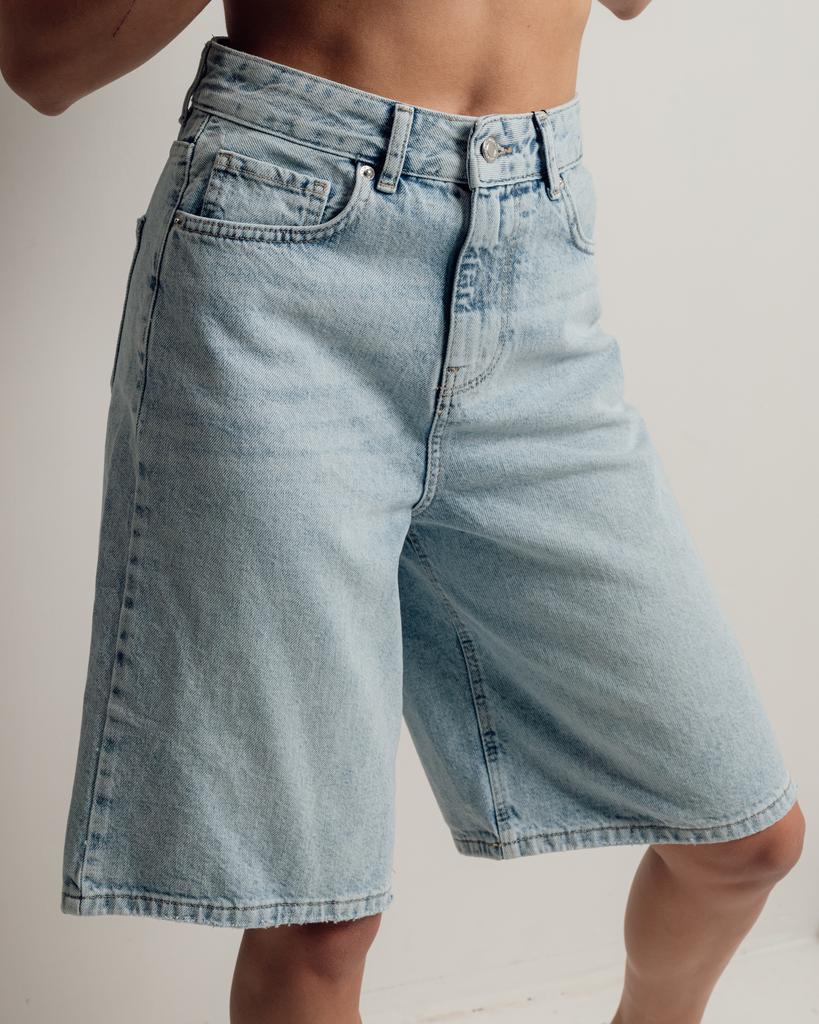 Шорты джинсовые Zeo Basic 4798 34 светло-синий