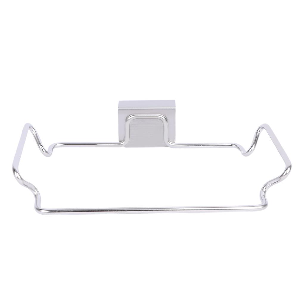 Papelera Kitchen Cupboard Cabinet Garbage Rack Storage  Hanger Trash Can Bin Rubbish Bag Holder