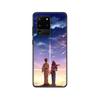 Black tpu Case For Samsung galaxy S20 /S20 PLUS/S20 ultra/S20+ /S20FE back cover Your Name