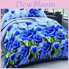 Luxurious 4pcs Printed 3d Bedding Set Queen Size With Elegant Quilt Cover And Soft Pillowcases