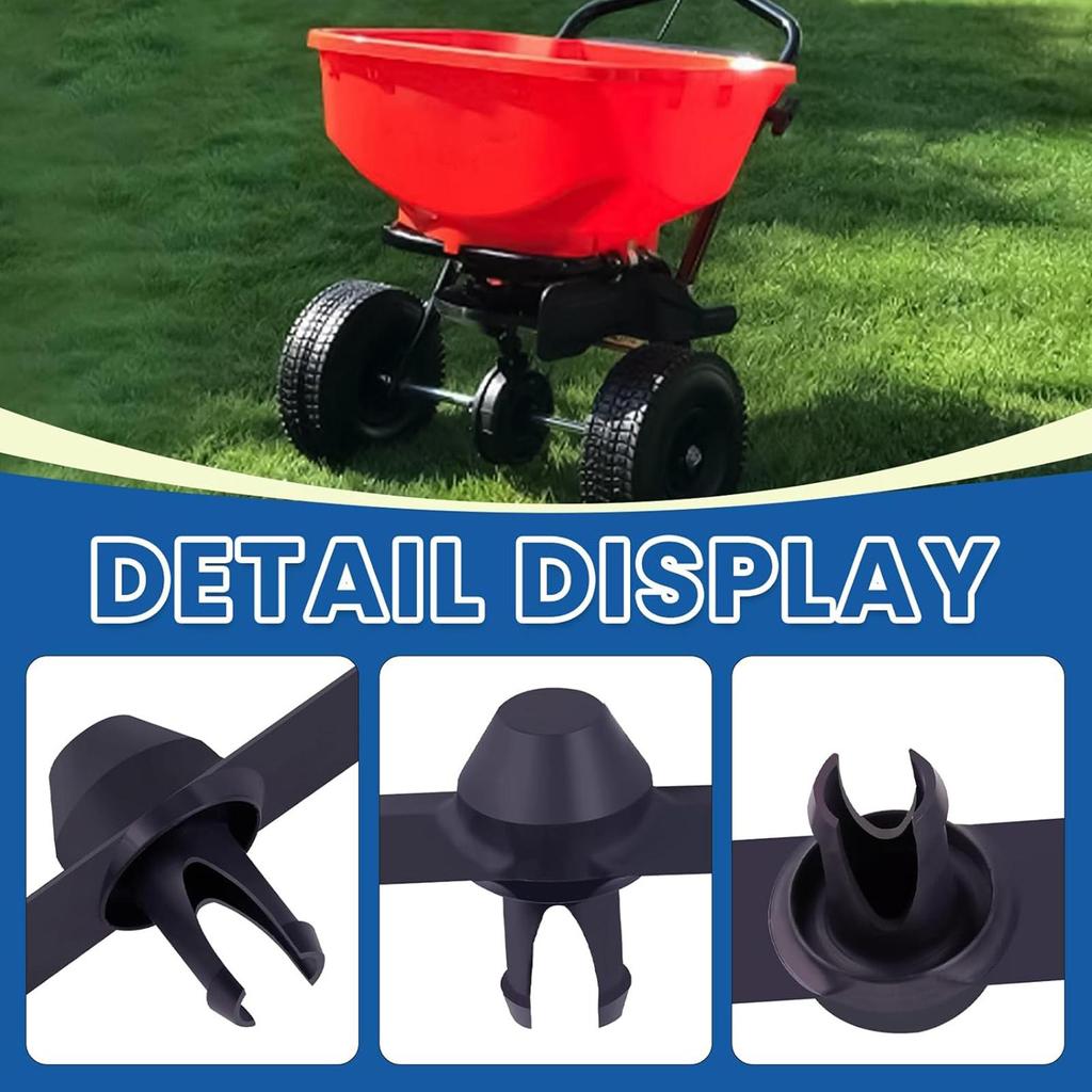 Broadcast Spreader Replacement Parts Precise Fit with Extension Arm Upgraded Agitator Replacement Accessories for Even Spreading