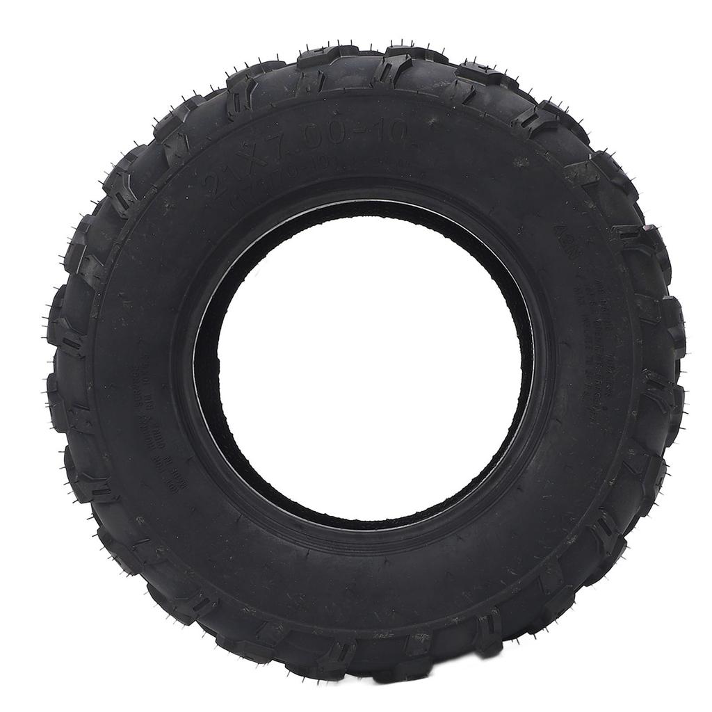 21x7 10 Tire 4 Ply Rubber ATV Tyre Shockproof 21x7x10 21x7.00 10 Tires for Go Kart UTV Golf Cart