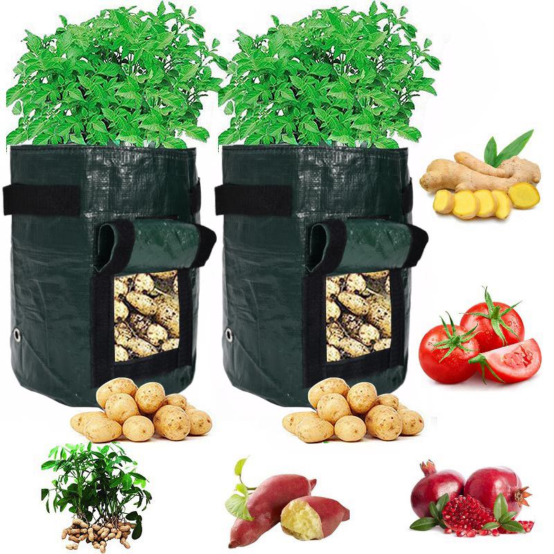 Plant Grow Bag for Veg Potato Tomato Gardening Tools and Planting Supplies Growing Bag Garden Pots Planters Gardening Supplies
